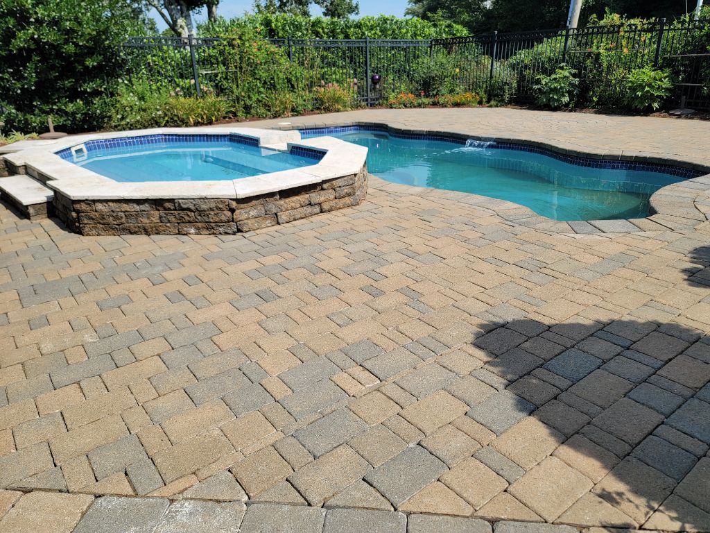 Deep Cleaning Pavers in Marion, MA