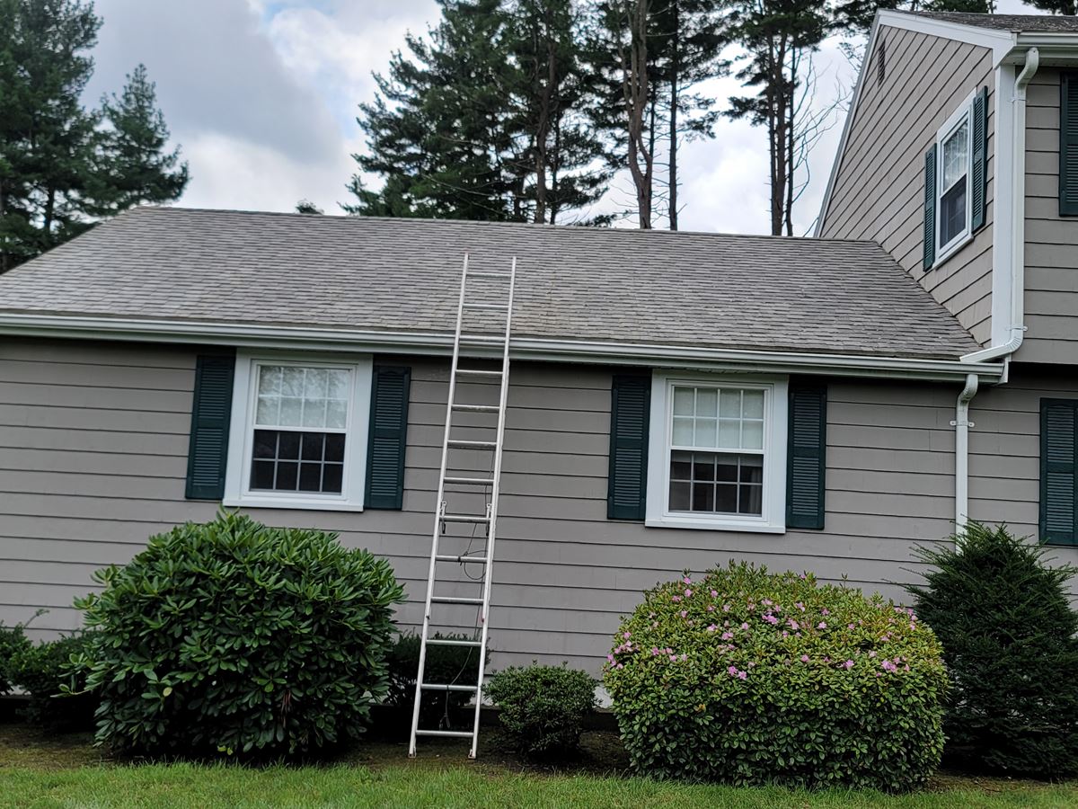 Garage Roof Cleaning in Hingham, MA