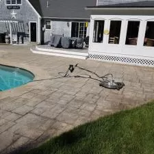 Concrete Pool Deck Cleaning 0