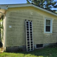 Vinyl Siding Before and After in Middleboro, MA 1
