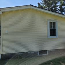 Vinyl Siding Before and After in Middleboro, MA 2